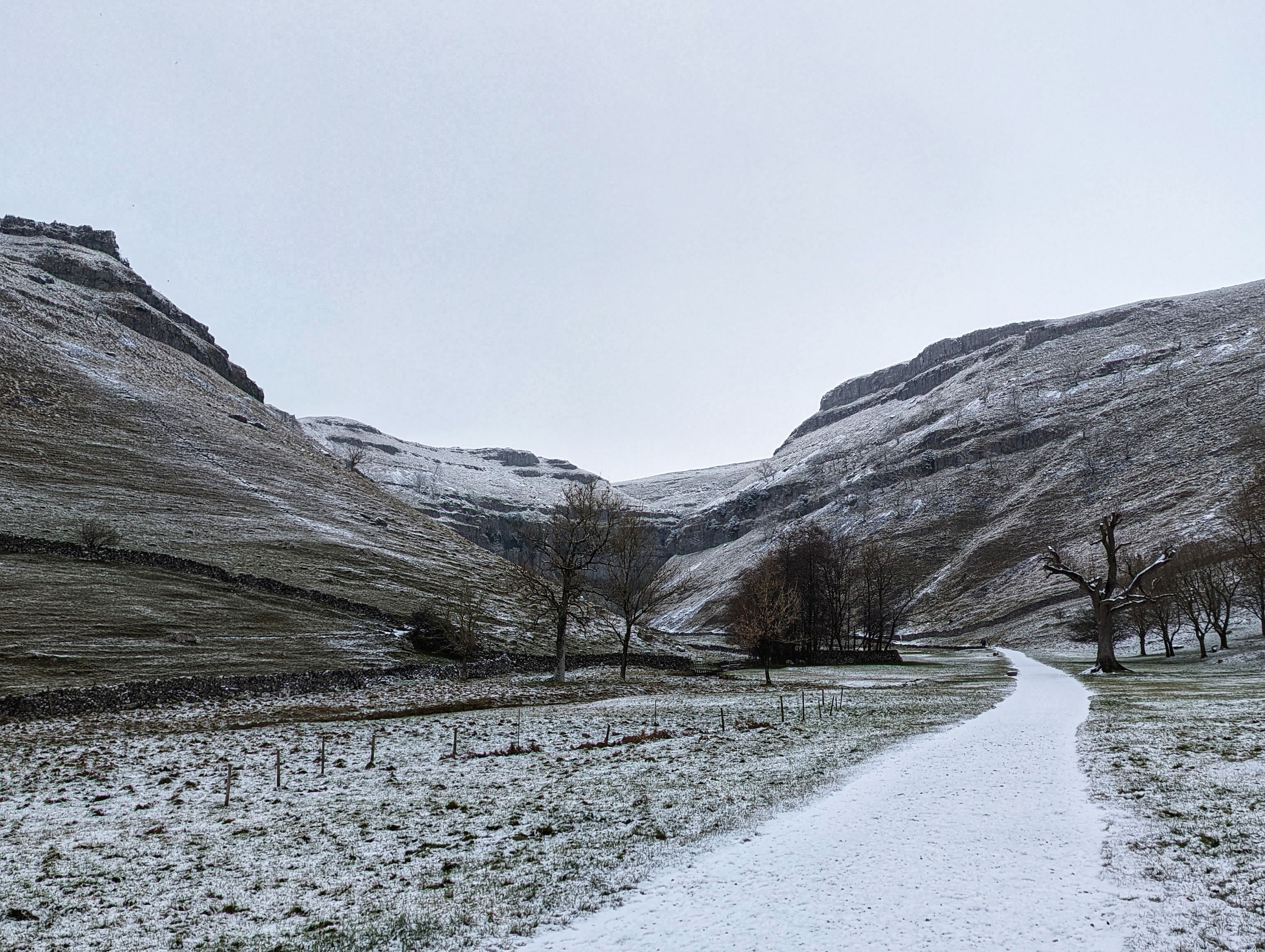 Malham Cove at Christmas
